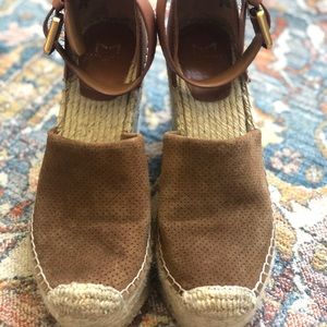 Marc Fisher Adalyn Espadrille Wedge Suede